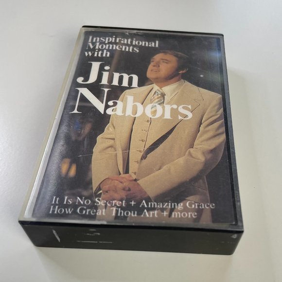 Vintage INSPIRATIONAL MOMENTS WITH JIM NABORS Cassette Tape Two Sides Religious - Picture 5 of 7